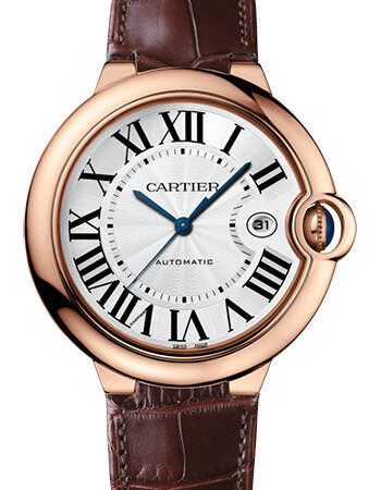 Cartier Ballon Bleu 42mm Rose Gold Men's Watch