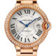 Cartier Ballon Bleu 40 mm Rose Gold & Diamonds Men's Watch