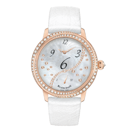 Blancpain Heure Decentree 18K Rose Gold Lady's Watch