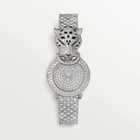 Cartier Panthère 18K White Gold & Diamonds Ladies Watch