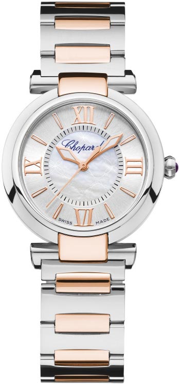 Chopard Imperiale Stainless Steel & Ethical Rose Gold Ladies Watch