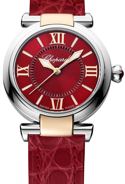 Chopard Imperiale Stainless Steel & 18kt Rose Gold Lady's Watch