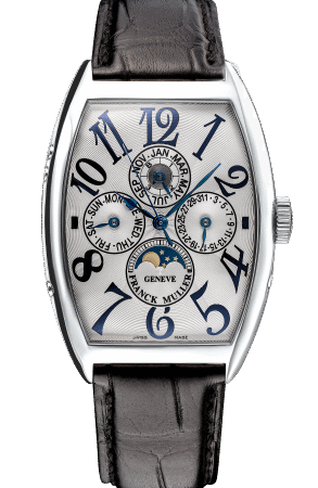 Franck Muller Master of Complications Perpetual Calendar 18K White Gold Mens Watch