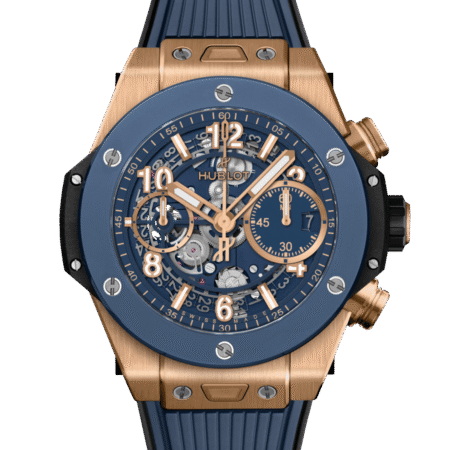 Hublot Big Bang Unico 18K King Gold Blue Ceramic Men's Watch