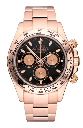 Rolex Daytona Cosmograph Chronograph 18K Rose Gold Men’s Watch
