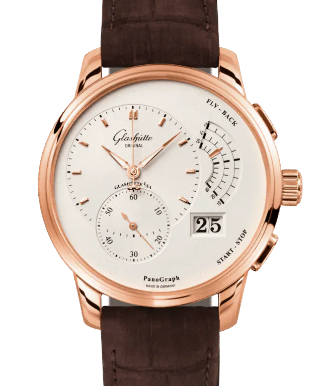 Glashutte Original Pano Graph Red Gold Men's Watch