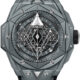 Hublot  Big Bang Sang Bleu II Grey Ceramic Mens Watch