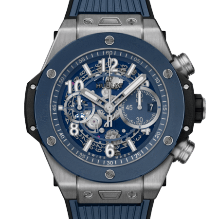 Hublot Big Bang Unico Titanium & Blue Ceramic Men's Watch