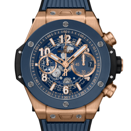 Hublot Big Bang Unico 18K King Gold Blue Ceramic Men's Watch