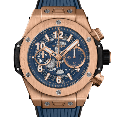 Hublot Big Bang Unico 18K King Gold Blue Men's Watch