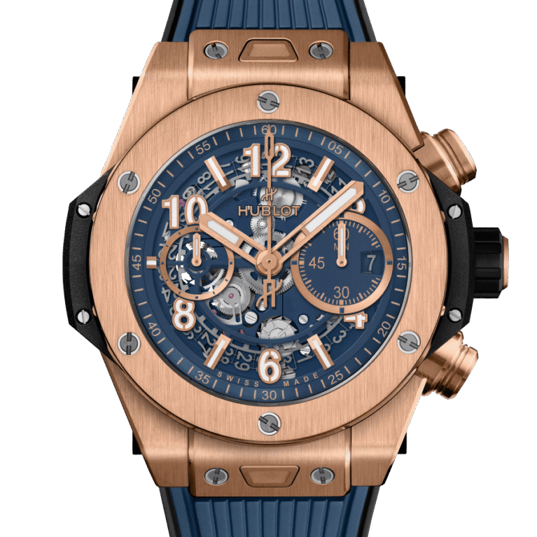 Hublot Big Bang Unico 18K King Gold Blue Men's Watch