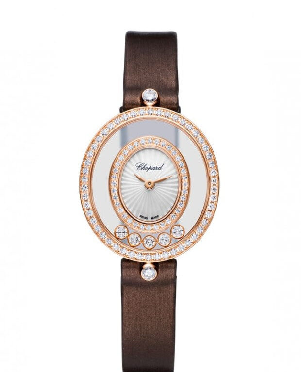 Chopard Happy Diamonds Icons Oval 18K Rose Gold & Diamonds Ladies Watch