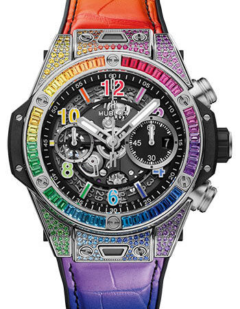 Hublot Big Bang Unico Titanium Rainbow Watch