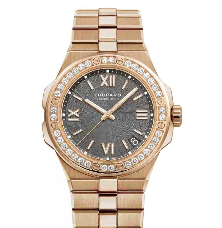 Chopard Alpine Eagle Large 18K Rose Gold & Diamonds Man's Watch
