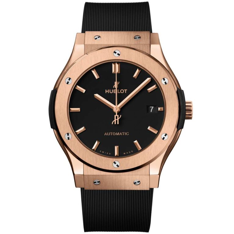 Hublot Classic Fusion 42mm 18K King Gold Man's Watch