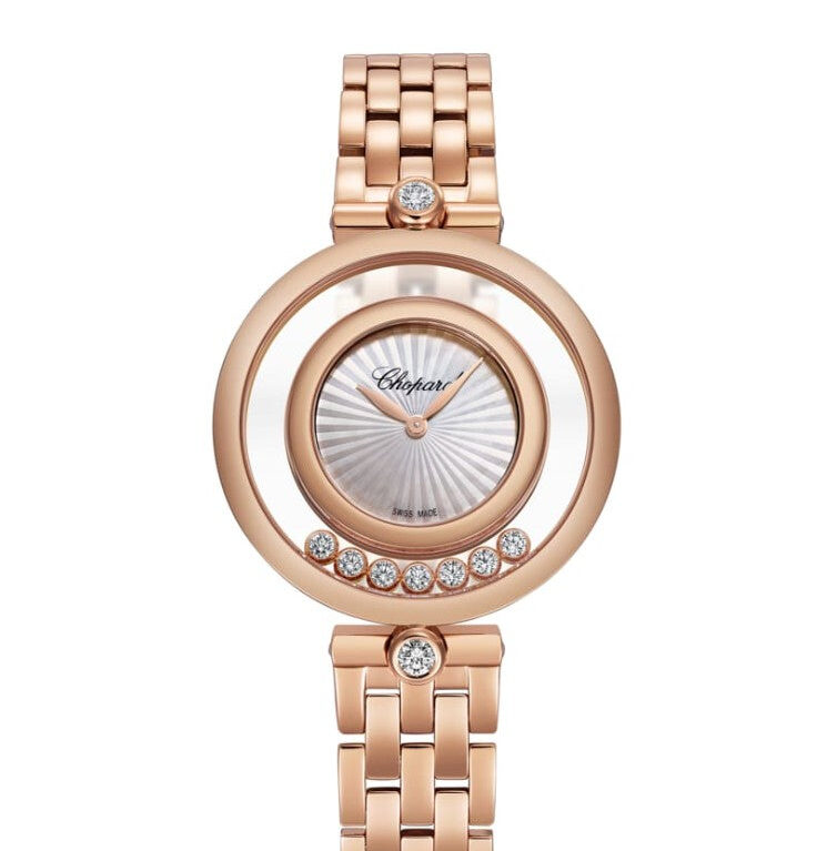 Chopard Happy Diamonds Icons 18K Rose Gold & Diamonds Ladies Watch