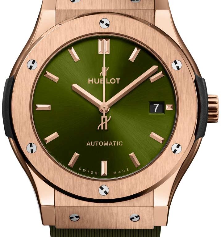 Hublot Classic Fusion 42mm 18K King Gold Man's Watch