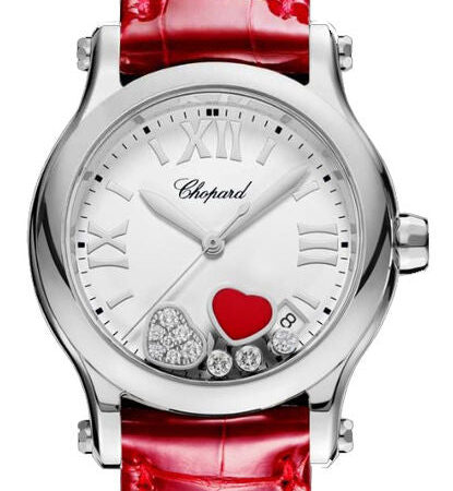 Chopard Happy Sport Stainlees steel & Diamonds Ladies Watch