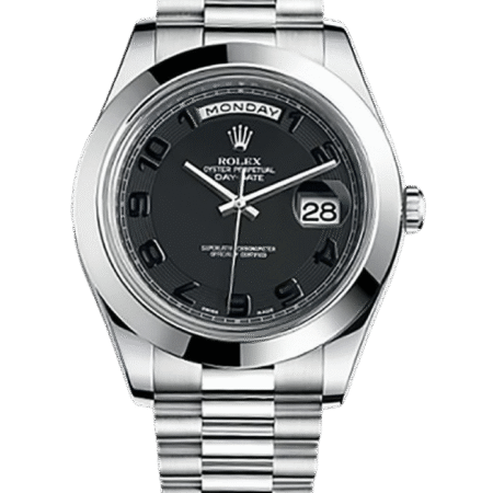 Rolex Day-Date II Archive Day-Date II Platinum Black Platinum Men's Watch
