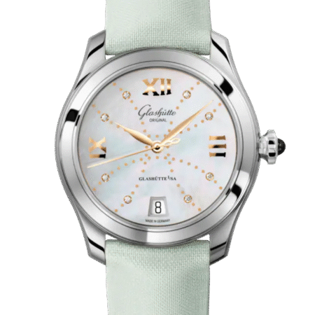Glashutte Original Lady Collection Serenade Stainless steel & Diamond Lady's Watch