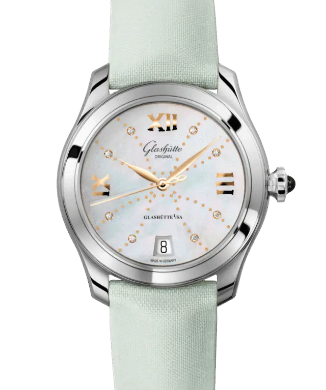 Glashutte Original Lady Collection Serenade Stainless steel & Diamond Lady's Watch
