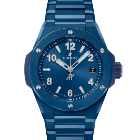 Hublot Big Bang Integrated Time Only Blue Magic Ceramic Men's Watch