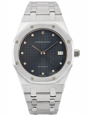 Audemars Piguet Royal Oak 18K White Gold & Diamonds Man's Watch