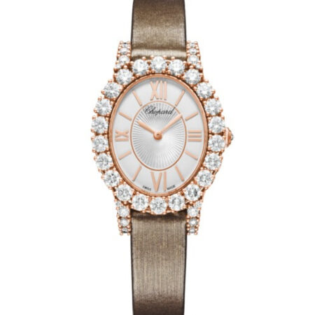 Chopard L’Heure Du Diamant Small Oval 18K Rose Gold & Diamonds Ladies Watch