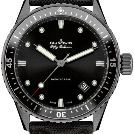 Blancpain Fifty Fathoms Bathyscaphe Ceramic Men's Watch