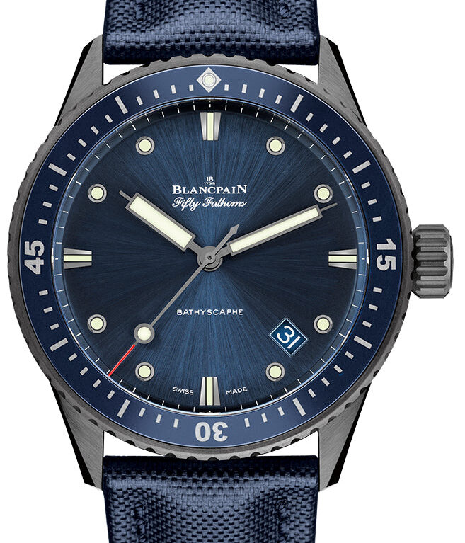 Blancpain Fifty Fathoms Bathyscaphe Ceramic Men's Watch