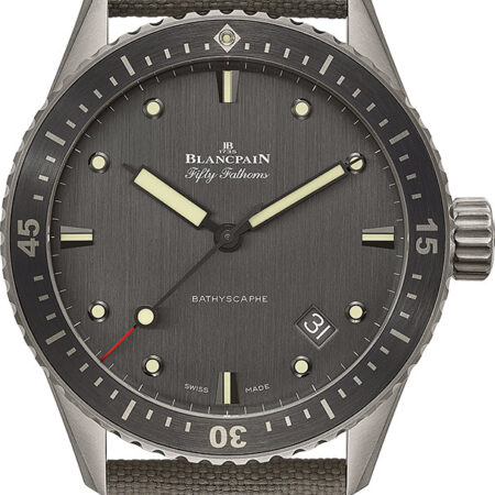 Blancpain Fifty Fathoms Bathyscaphe Titanium Men's Watch