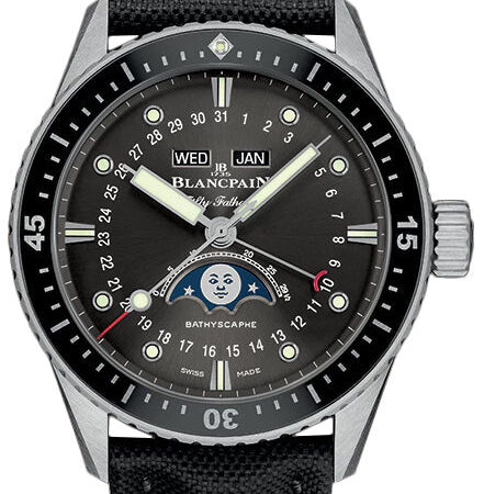 Blancpain Fifty Fathoms Bathyscaphe Stainless Steel Men's Watch