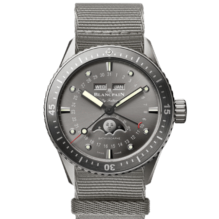 Blancpain Fifty Fathoms Bathyscaphe Quantieme Complet Men's Watch