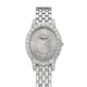Chopard L’Heure Du Diamant Small Oval 18K White Gold & Diamonds Ladies Watch