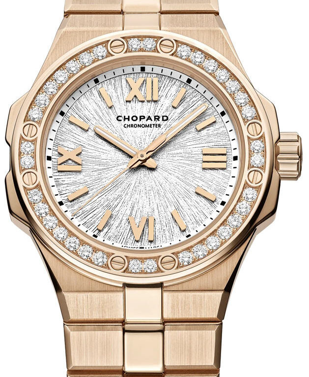 Chopard Alpine Eagle 18kt Rose Gold Diamond Lady's Watch