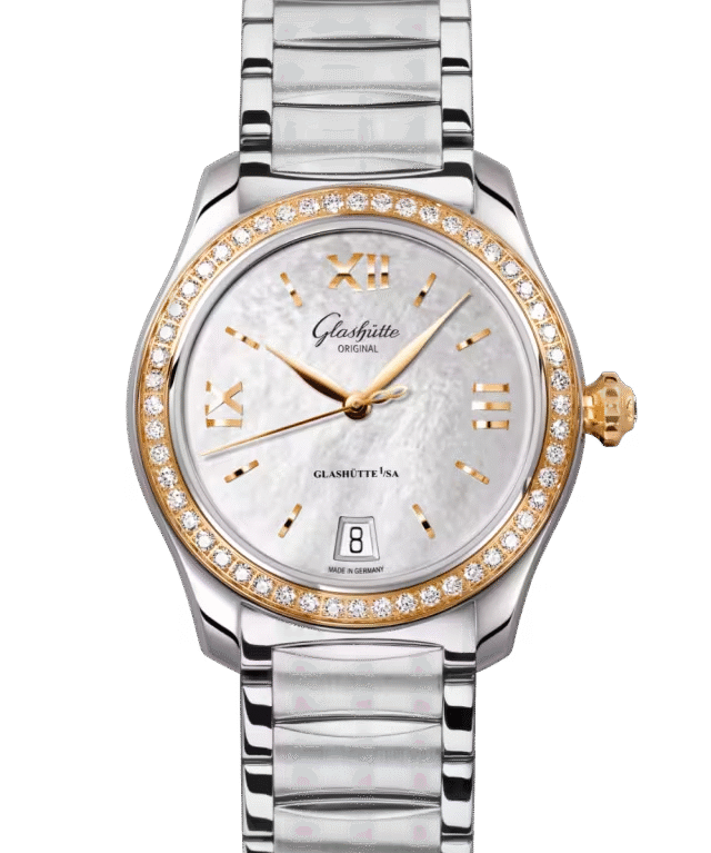 Glashutte Original Lady Collection Serenade Bicolor & Diamonds Lady's Watch