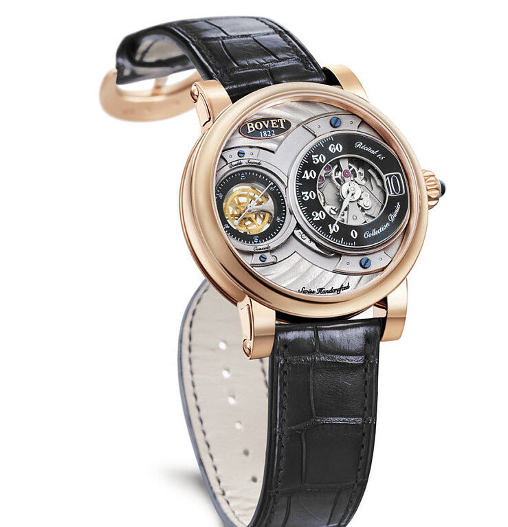 Bovet Dimier Recital 15 18K Rose Gold Men's Watch