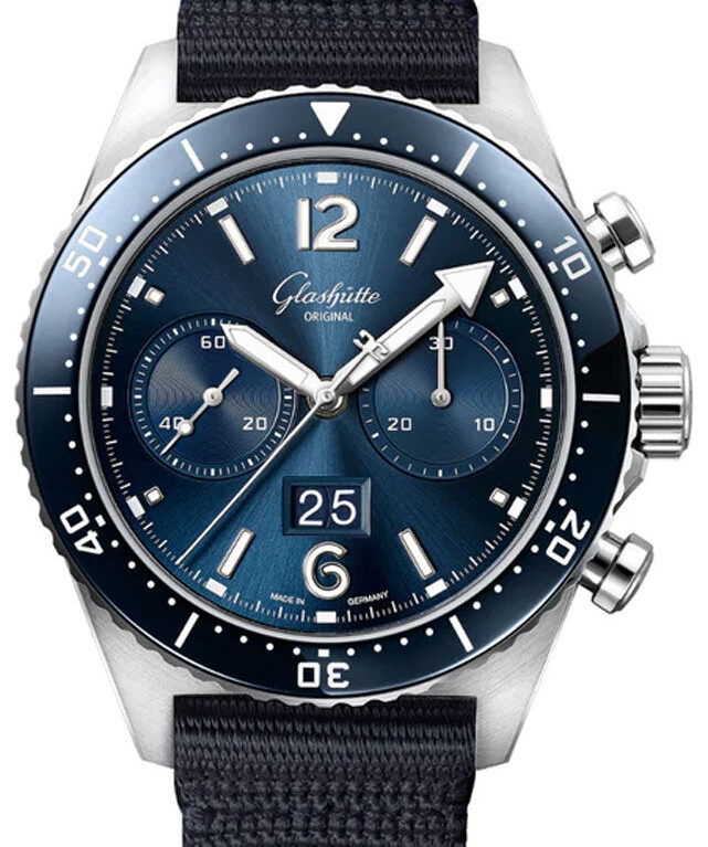 Glashutte Original Spezialist SeaQ Chronograph Stainless steel Men's Watch