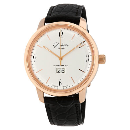 Glashutte Original Vintage Sixties Panorama Date 18K Rose Gold Men's Watch