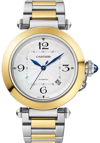 Cartier Pasha 41 mm 18K Yellow Gold & Stainless steel Men's Watch