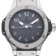 Hublot Big Bang Gray Stainless steel & Diamonds Lady's Watch