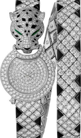 Cartier Panthère 18K White Gold & Diamonds Ladies Watch