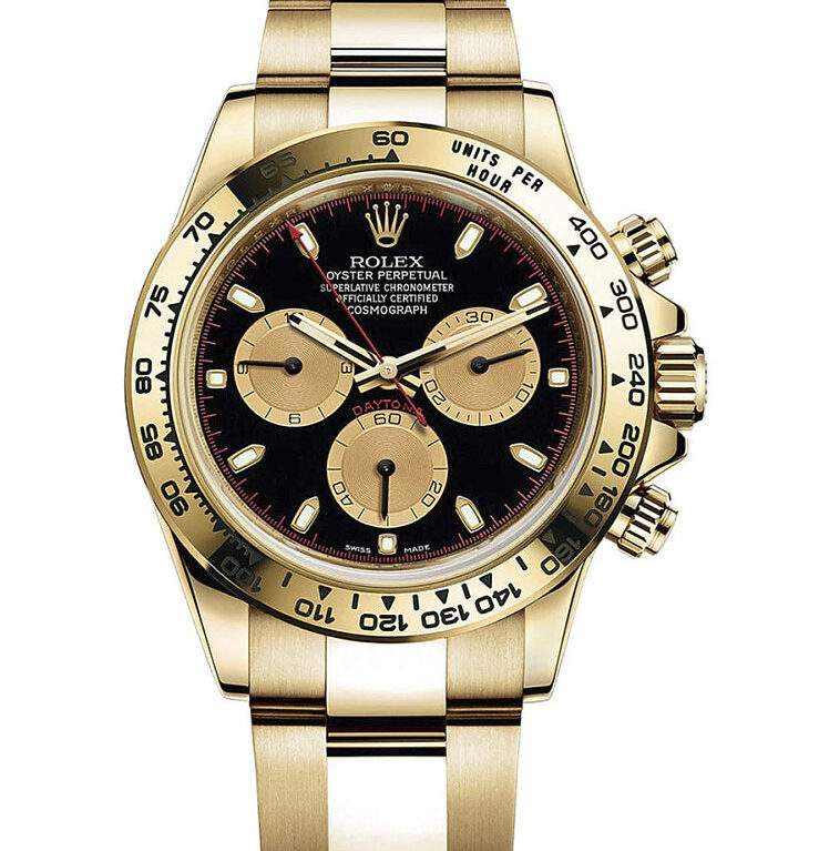 Rolex Cosmograph Daytona 18K Yellow Gold Men's Watch