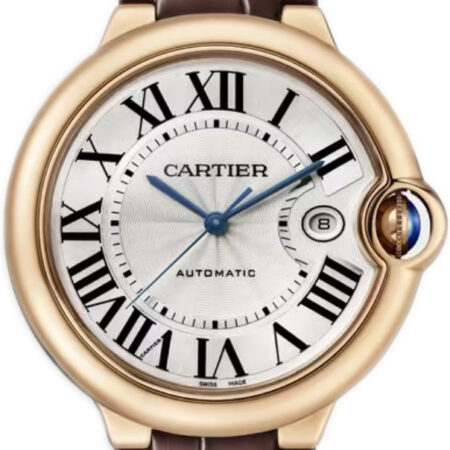 Cartier Ballon Bleu 42mm 18K Rose Gold Men's Watch