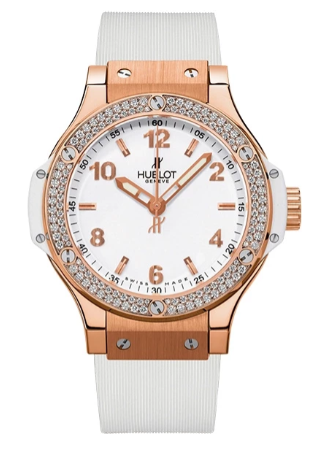 Hublot Big Bang 18K Rose Gold & Diamonds Ladies Watch