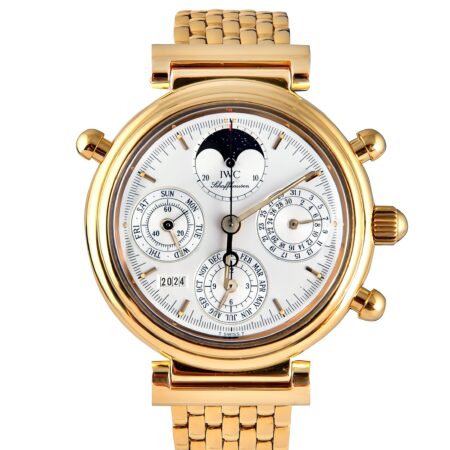 IWC Da Vinci Perpetual Rattrapante 18K Yellow Gold Men's Watch