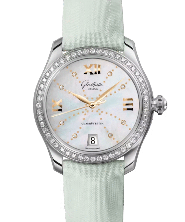 Glashutte Original Lady Collection Serenade Stainless steel & Diamonds Lady's Watch