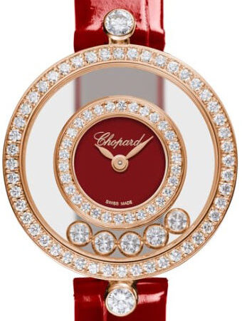 Chopard Happy Diamonds Icons 18K Rose Gold & Diamonds Ladies Watch