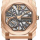 Bvlgari Octo Finissimo Skeleton 8 Days 18K Rose Gold Men's Watch