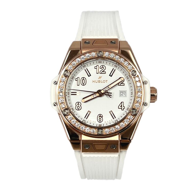 Hublot Big Bang 33mm One Click 18K King Gold & Diamonds Lady's Watch